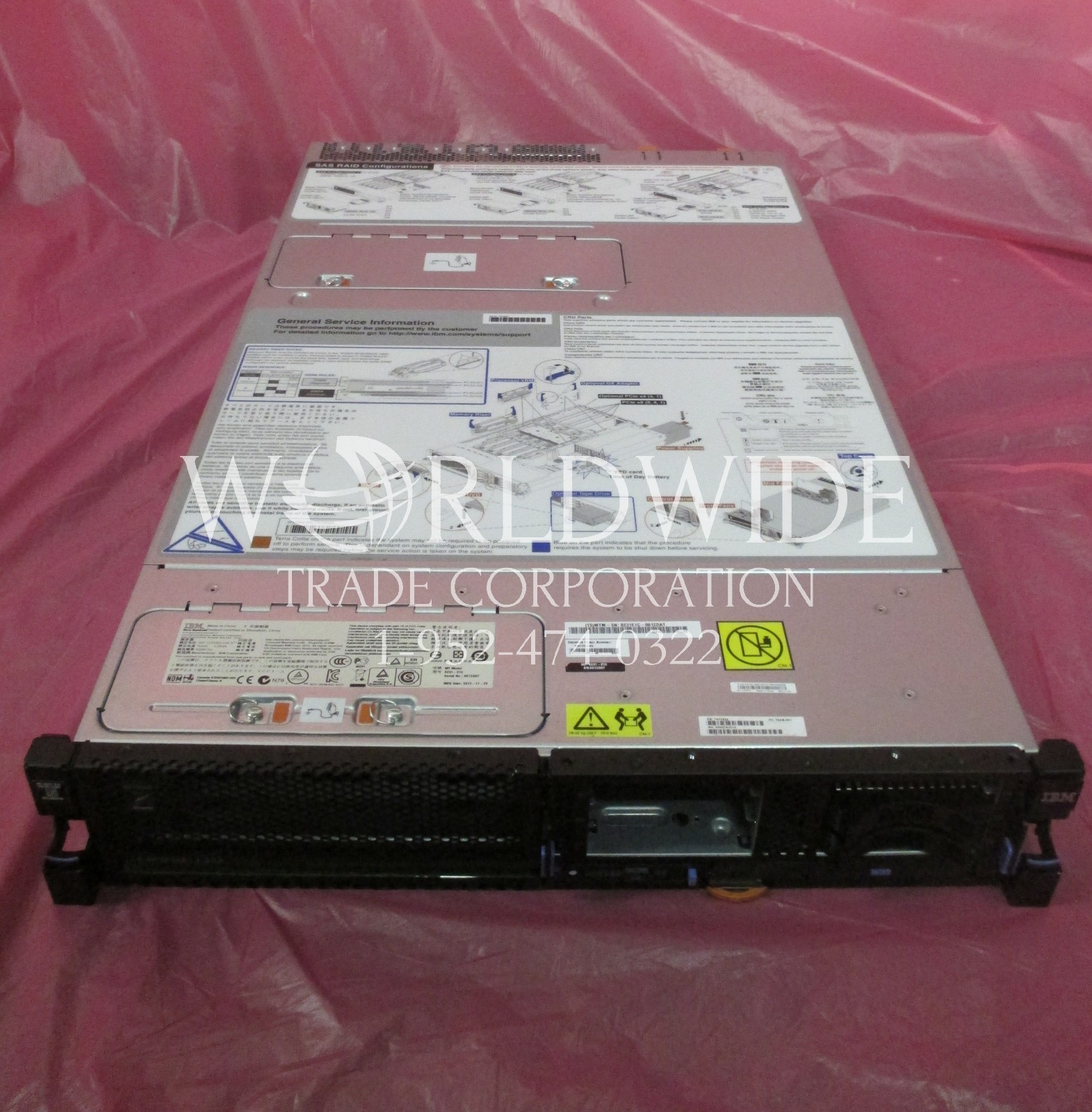 IBM 8231-E1C Power 710 Express Server, 3.0GHz 4-Core POWER7 32GB Mem/146GB Disk,
