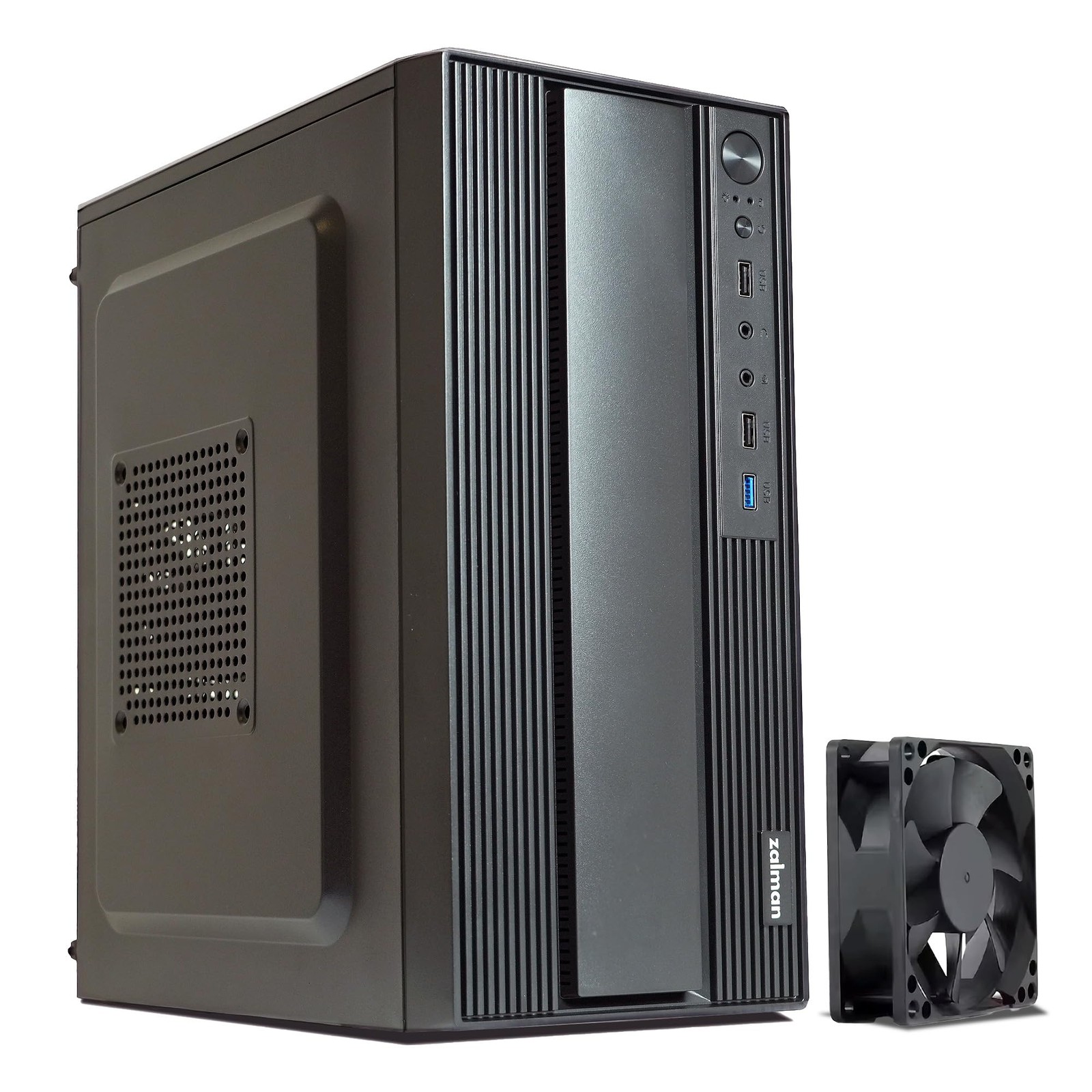 Zalman T6 MINI mATX Micro-ATX Compact Desktop Computer Mini PC Mini, Black