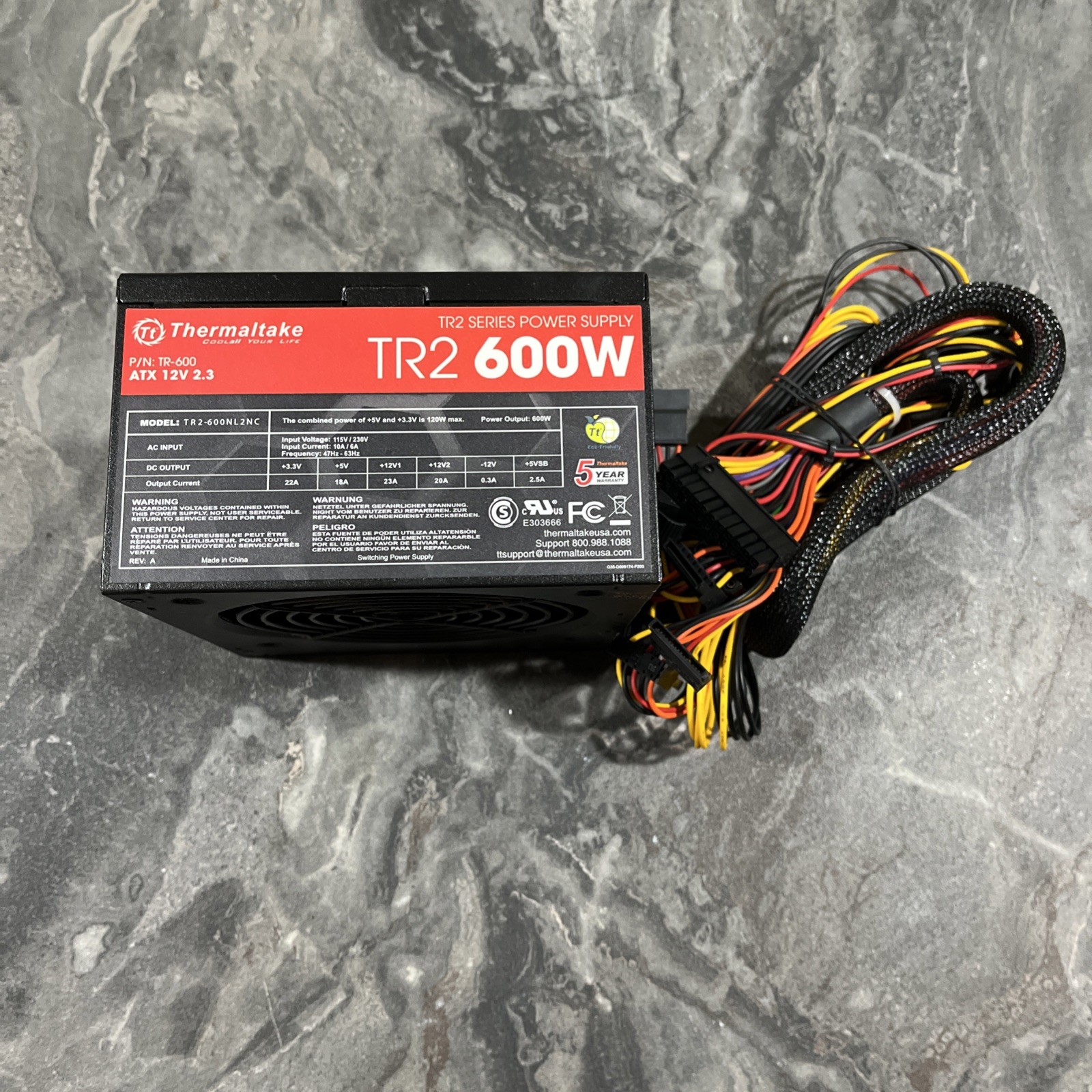 Thermaltake TR2 600W Power Supply PSU