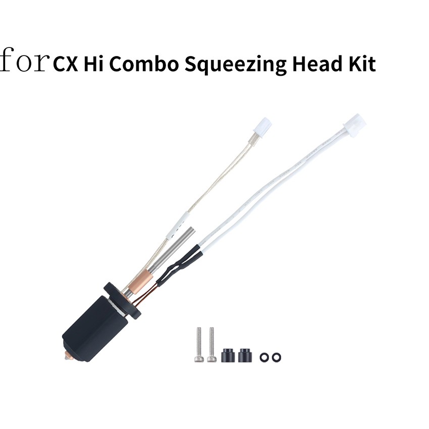 Ceramic Hot End Nozzle Integrated Hardened Steel Nozzle for Creality Hi Combo