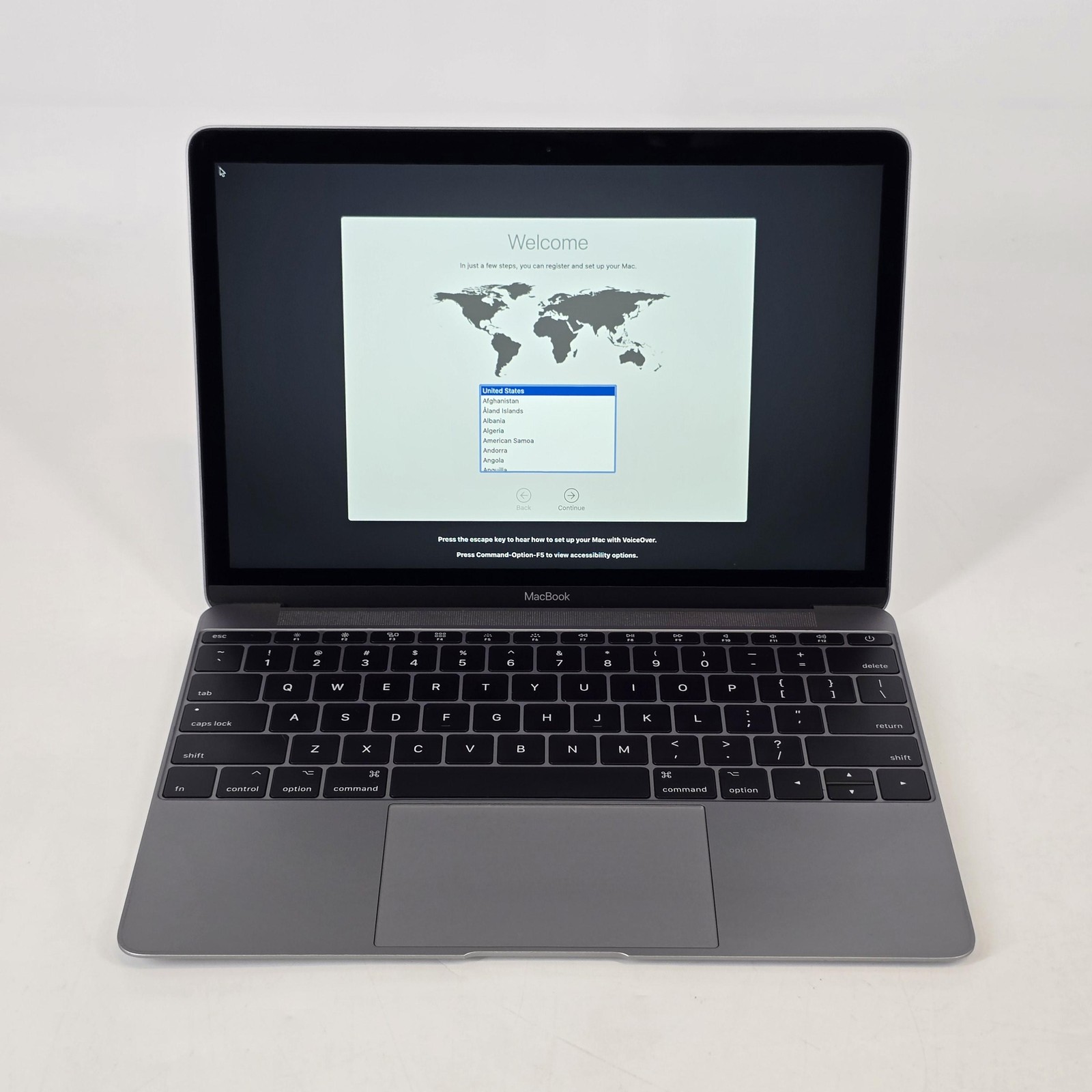 MacBook 12 Space Gray 2017 1.3 GHz i5 7th 16GB 512GB SSD Good Condition