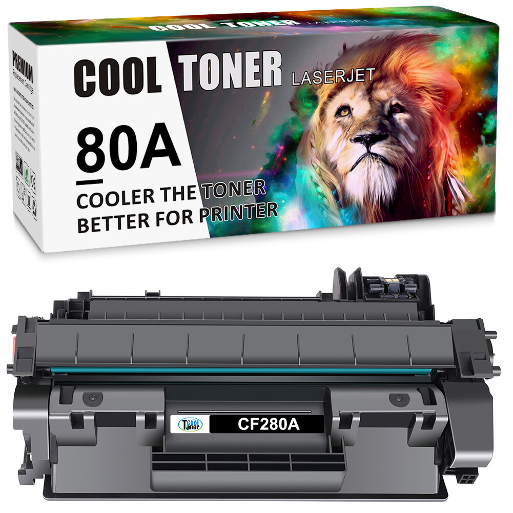 1-10PK CF280A 80A Toner For HP LaserJet Pro 400 M401n M401dn MFP M425dn Lot