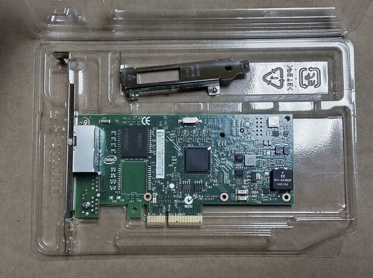 Intel I350-T2V2 Dual Port PCIe Ethernet Server Adapter I350T2V2 Genuine