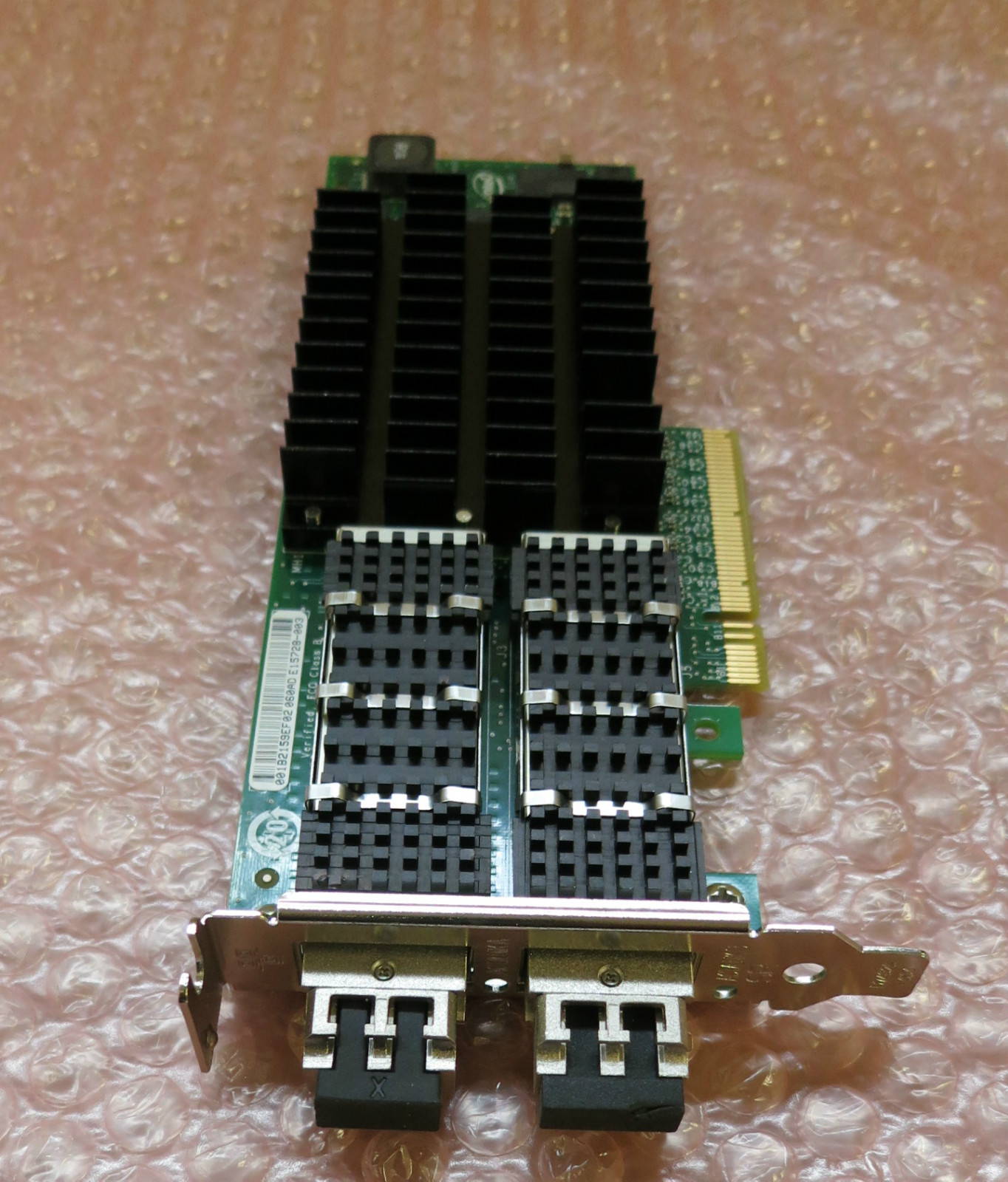 NEW Fujitsu Eth Ctrl 2x10Gbit PCIe x8 XF SR LC LP S26361-F3505-E201