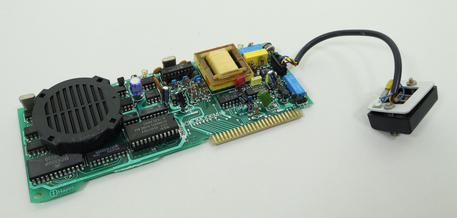 Hayes Micromodem IIe  for Apple II Computers - UNTESTED