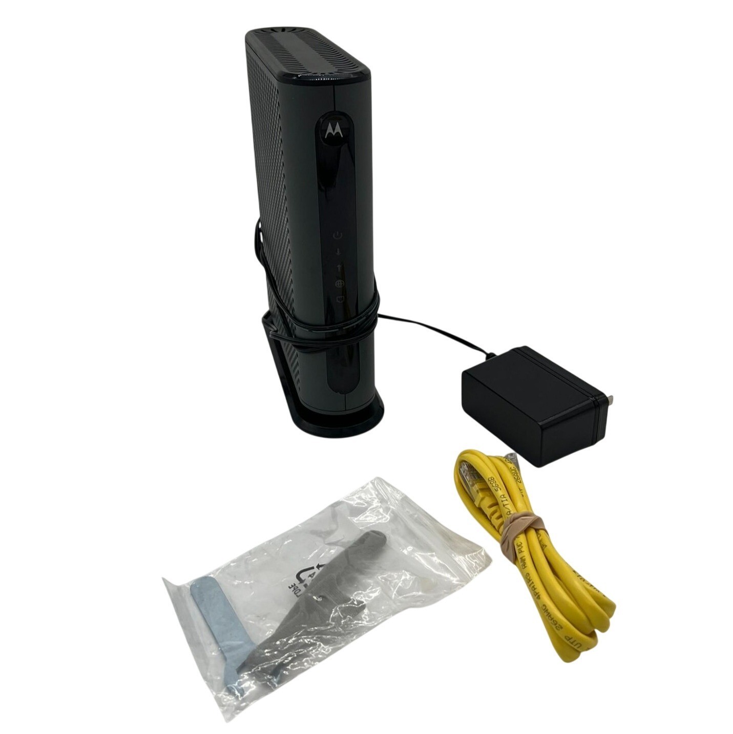 Motorola MB7621 DOCSIS 3.0 Cable Modem Set High Speed Internet Router Black