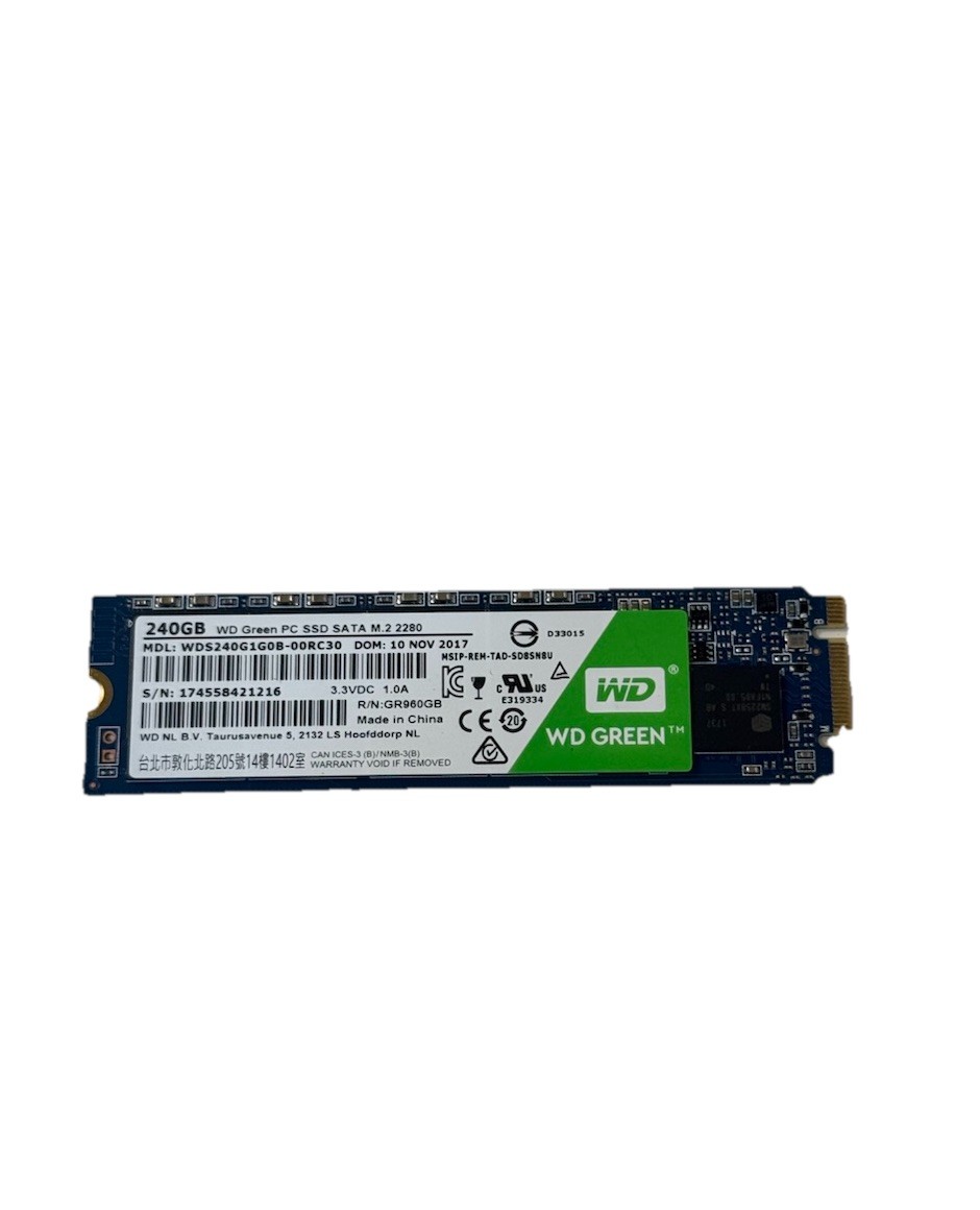 Western Digital Green 240 GB Internal 545MB/s (WDS240G2G0B) Internal SSD
