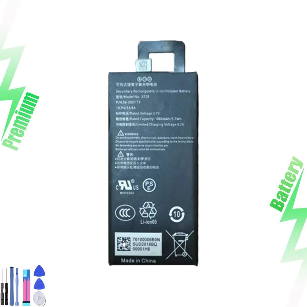 New Battery 58-000173 ST30 For Amazon Kindle Oasis 2 (9th Gen) CW24WI 7" -2017