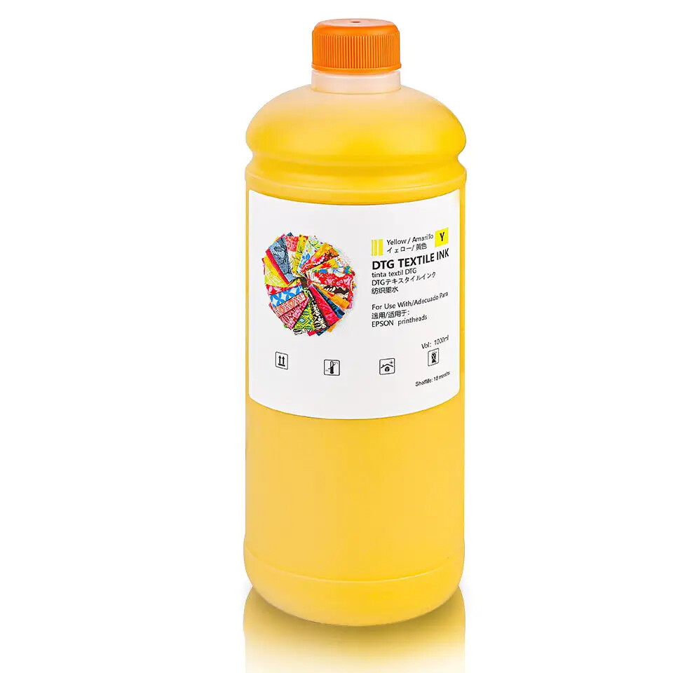 5*1000ML DTG Ink For EPSON SureColor F2000 F2100 F2130 Textile Printer