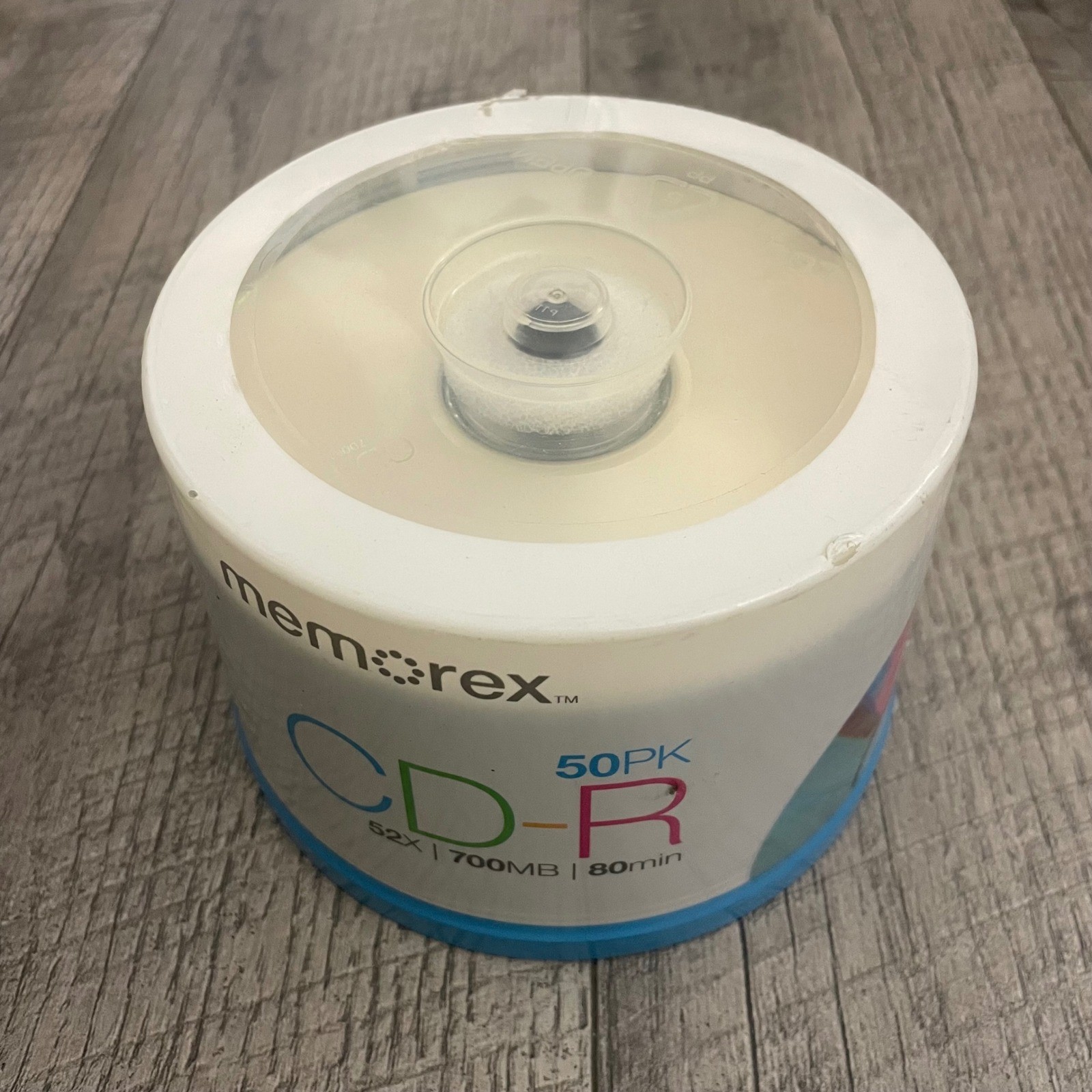 Memorex CD-R 50 Pack 52x 700MB 80min Blank Recordable Media Spindle 04563