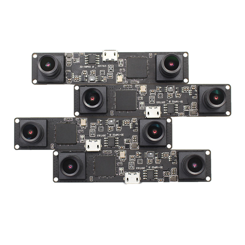 960P Synchronized Stereo USB Camera Modul OV9750 60fps Dual lens Mini HD Webcam