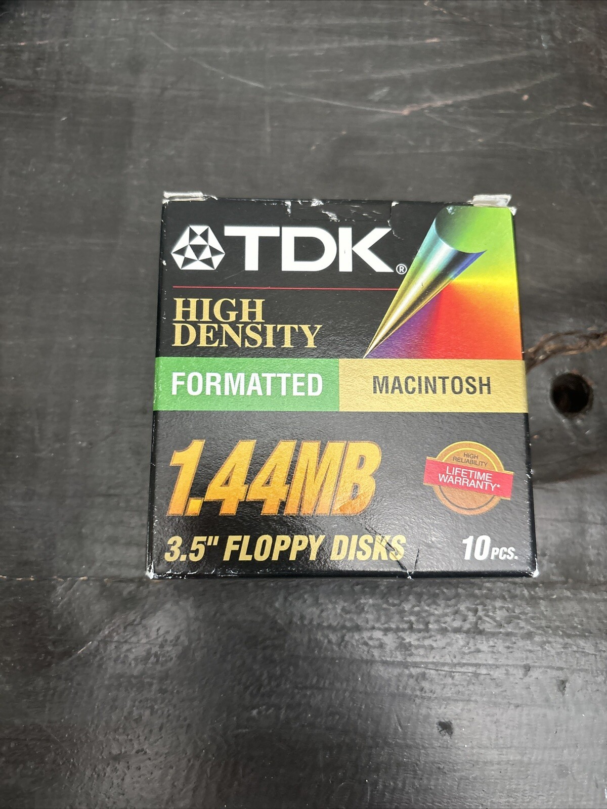 TDK High Density 1.44 MB 3.5 Floppy Disks - Formatted for IBM - 9 TOTAL  - OPEN