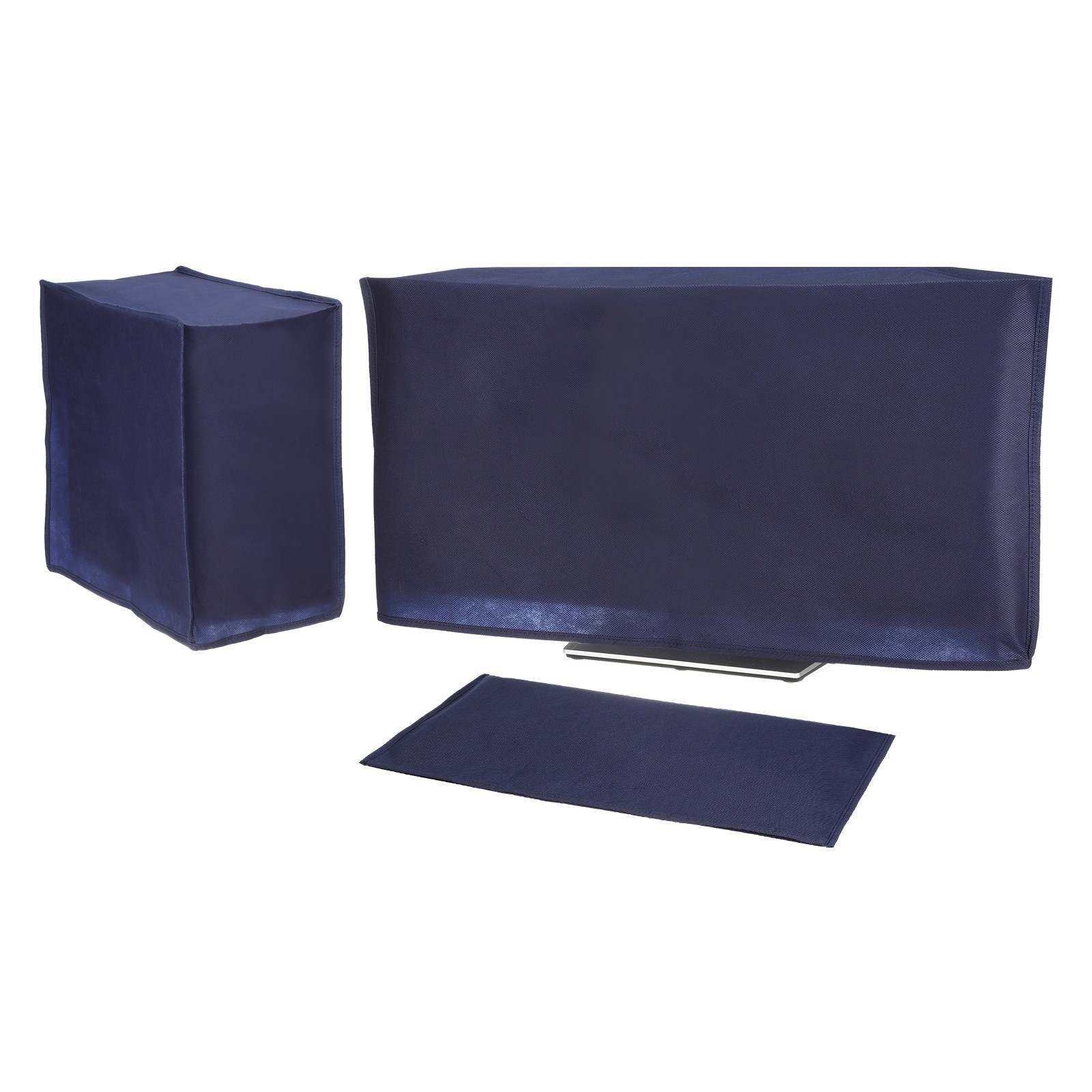 3Pcs 34" Computer Dust Cover Set of Monitor Keyboard Computer Host
