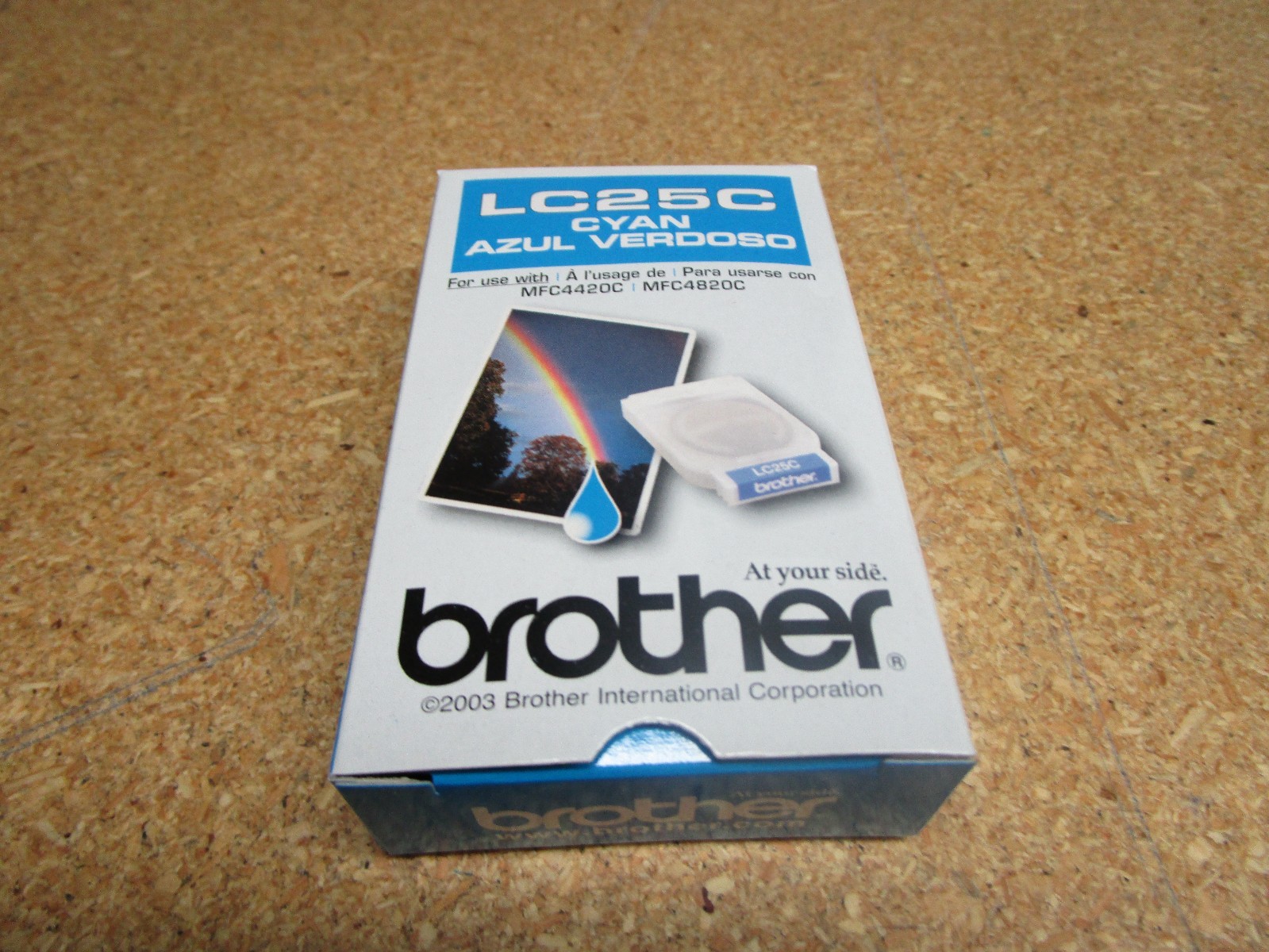 NEW Brother LC25C CYAN Ink Cartridge MFC-4420C MFC-4820C 
