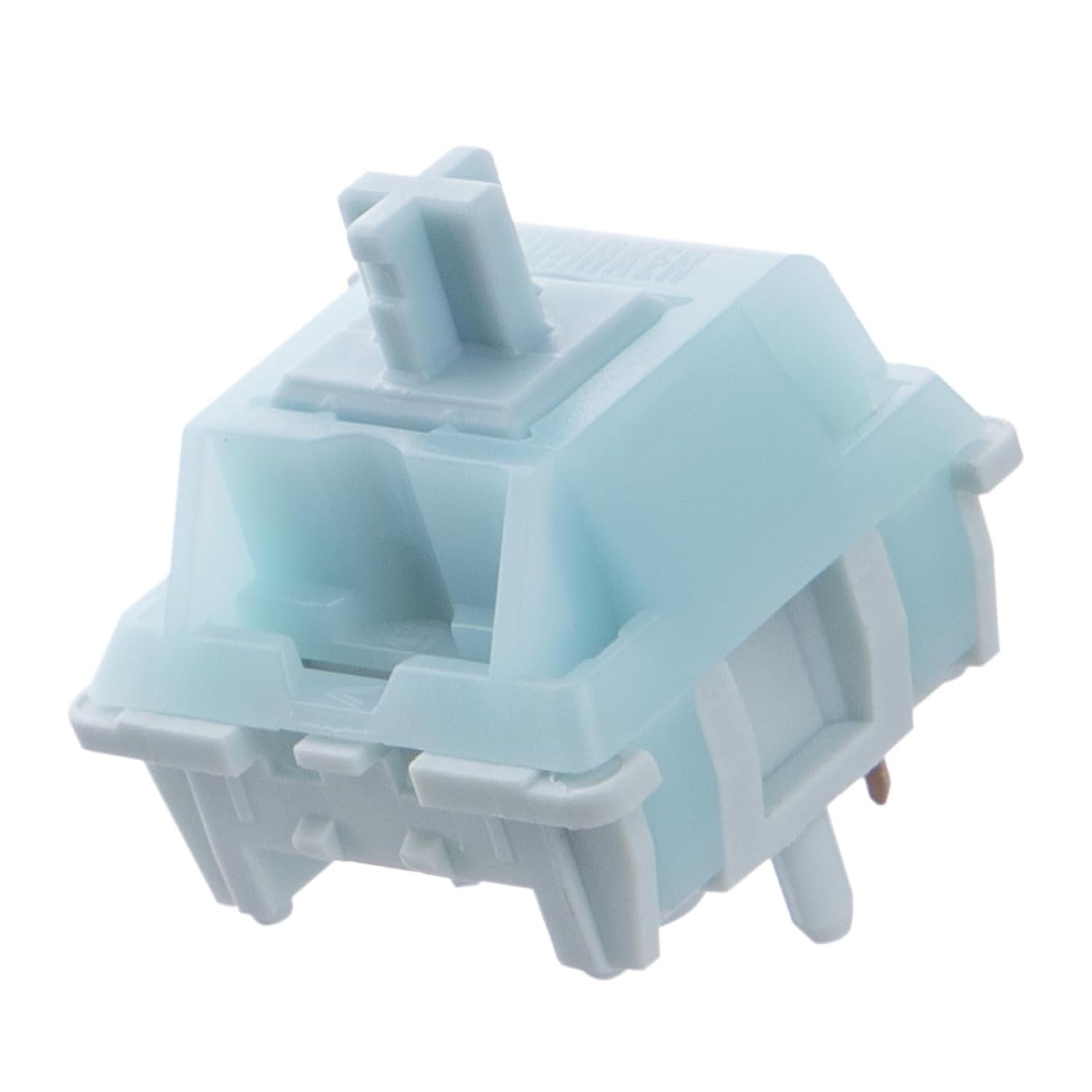 Creamy Jade 45gf Gaming Keyboard Switches, 100 PCS Linear Switch, 5-Pin Pre-Lube