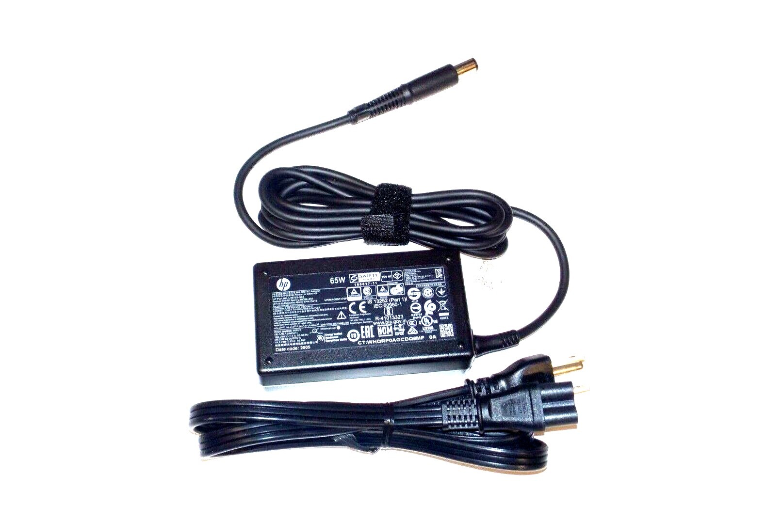 NEW OEM HP 65W AC Power Supply Adapter Charger HP EliteBook For HP ProBook 7.4mm
