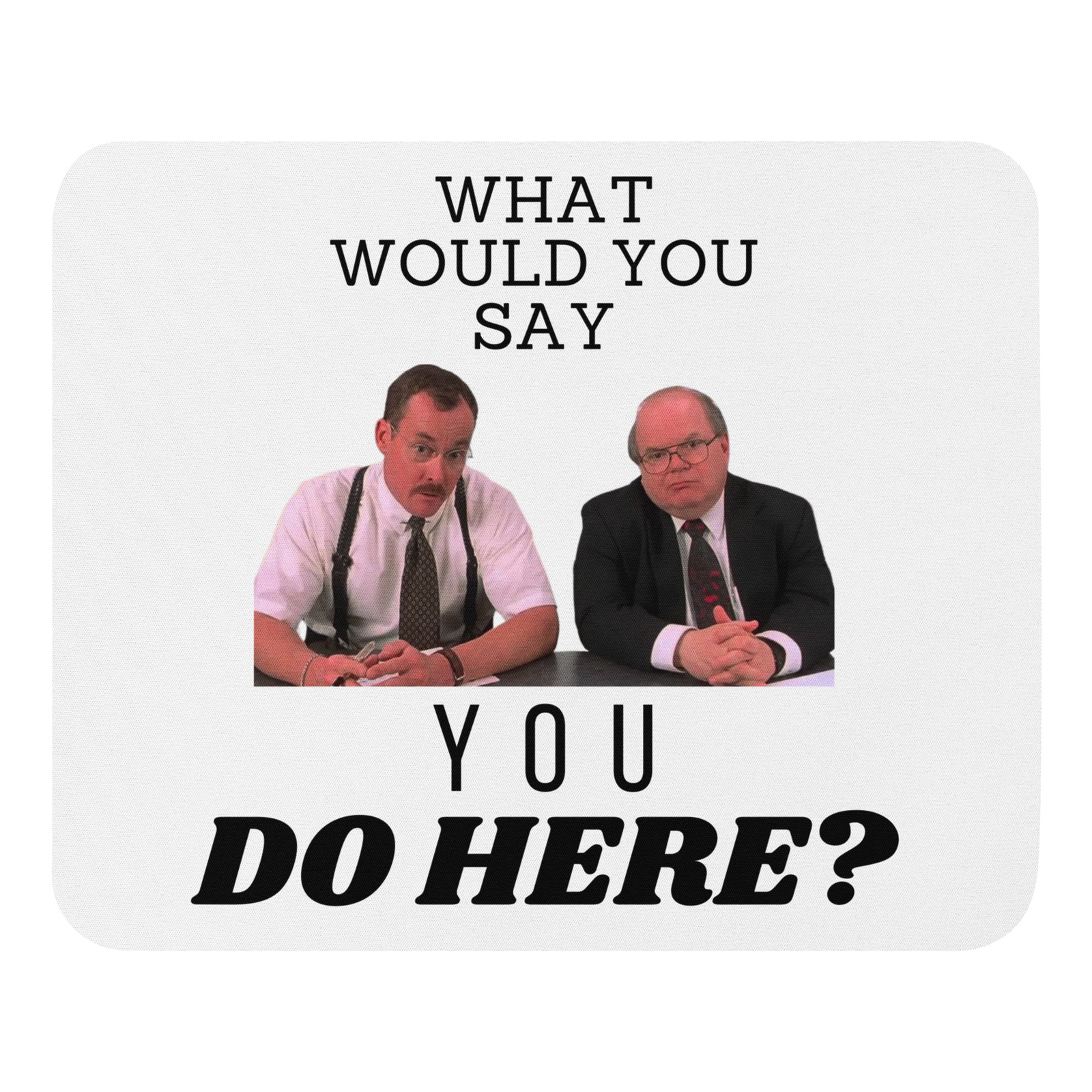 Office Space Bobs Mouse Pad, Funny Office Mouse Pad, The Bobs, Funny Movie