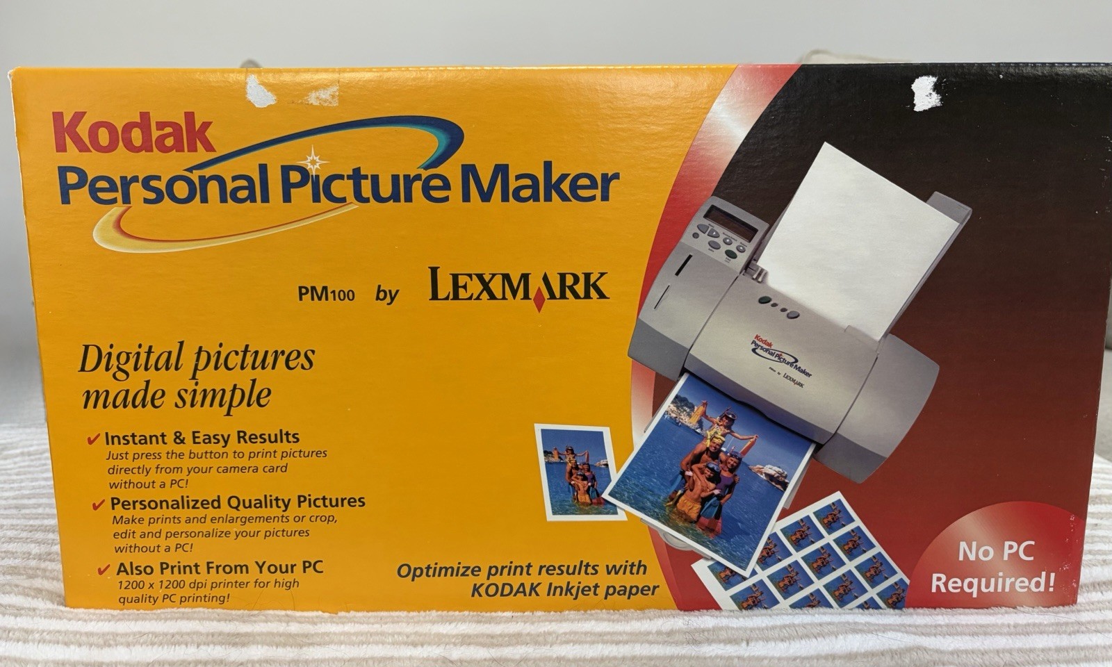 Vintage Kodak Personal Picture Maker By Lexmark PM100