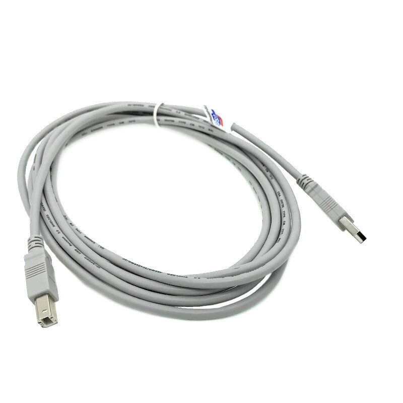 10 Ft USB Cable WH for HP DESKJET PRINTER 2130 2132 2622 3631 3755 5940 895Cxi