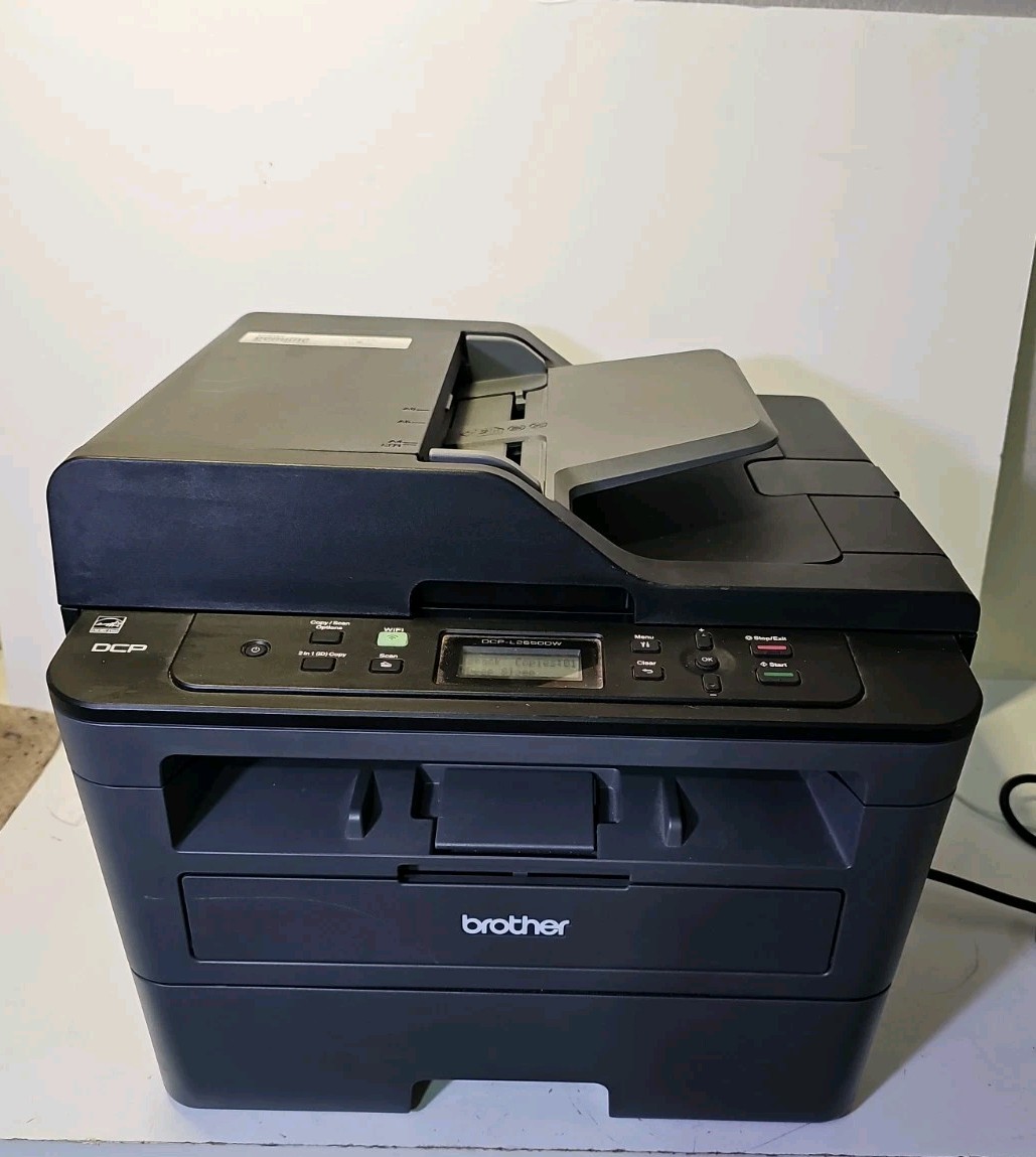 Brother DCP-L2550DW Printer W/ Partial Toner. ONLY 7700 Pages.