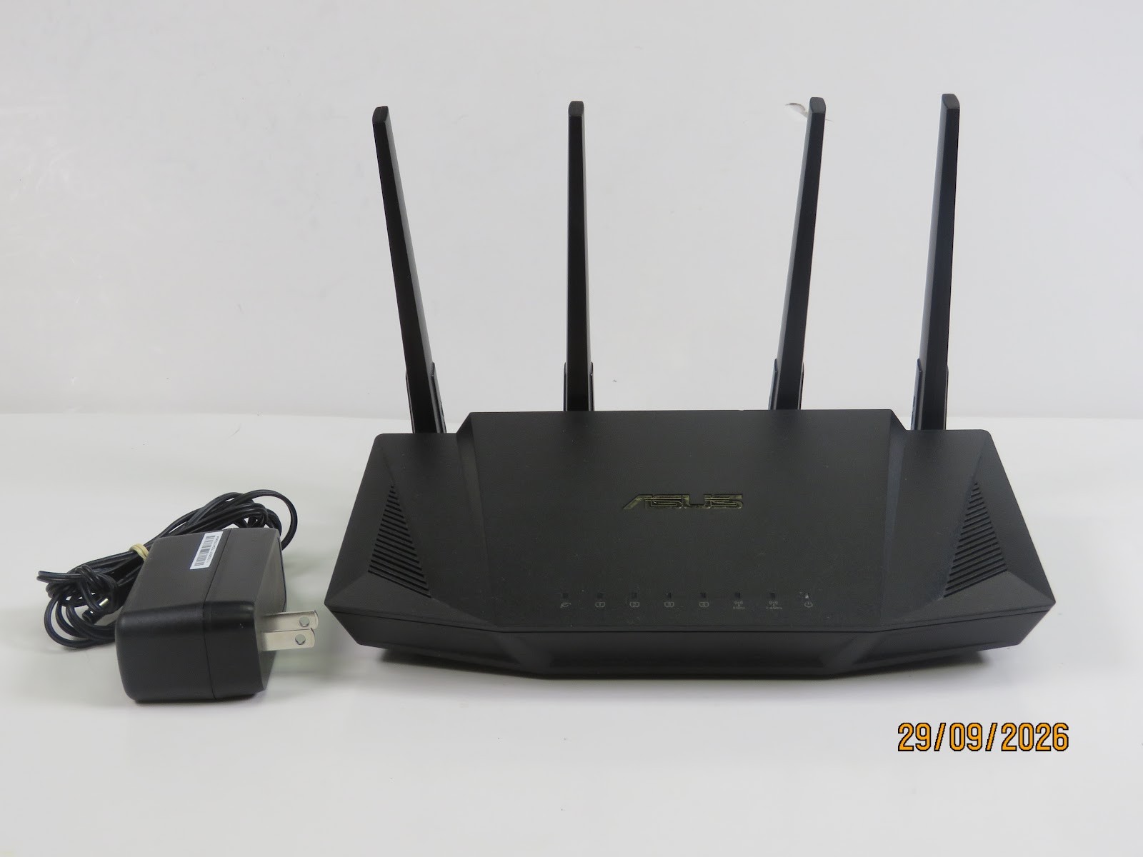 ASUS RT-AX58U AX3000 Dual-Band Wi-Fi 6 Mesh Router - 2 Broken Antennas - W7
