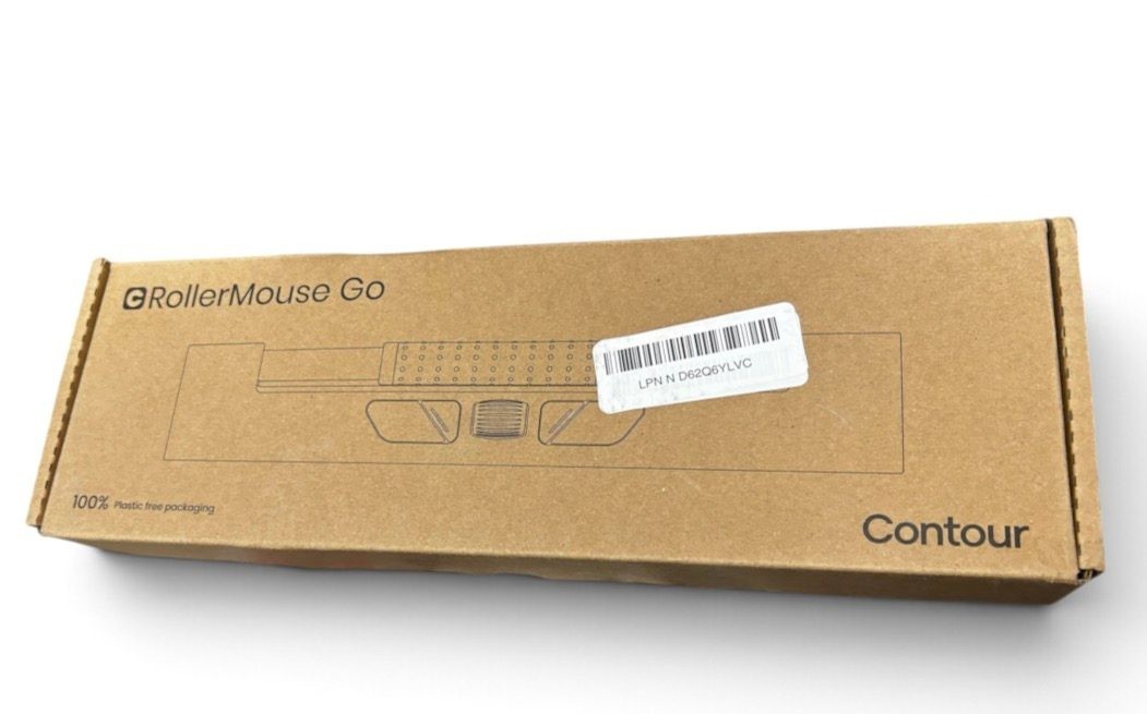 Contour Rollermouse Go - Portable Wireless Roller Mouse for Carpal Tunnel Relief
