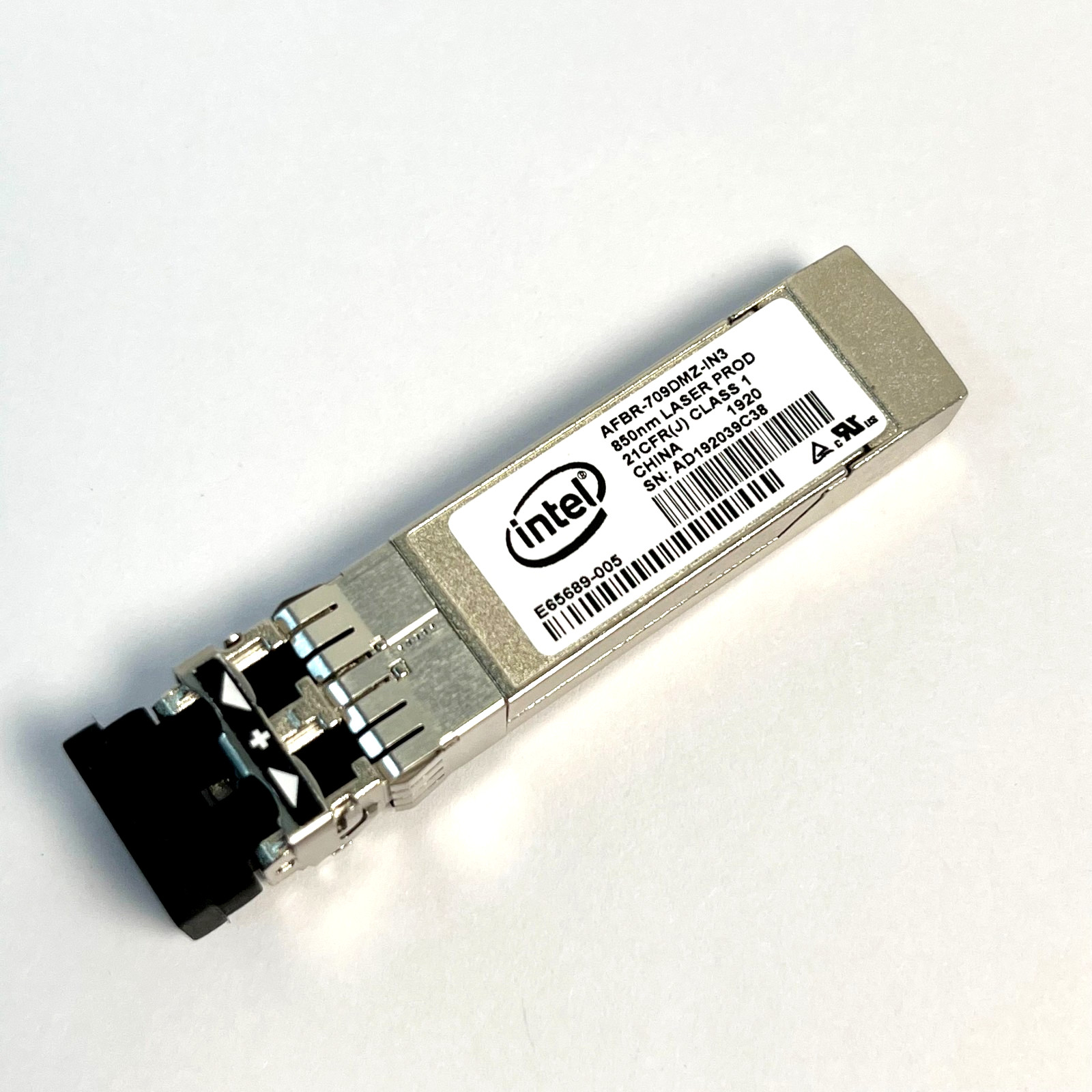 Intel AFBR-709DMZ-IN3 1G/10G Dual‑Rate SFP+Transceiver Module,Multimode Fiber