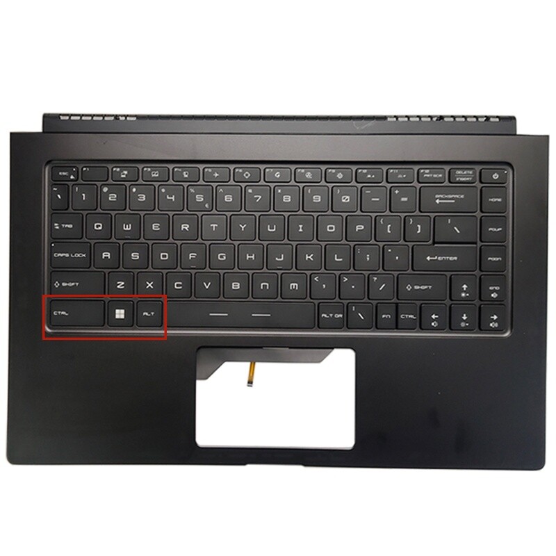 Backlit Keyboard New For MSI Modern 15 A11M A11MU MS-1551 Upper Case Palmrest
