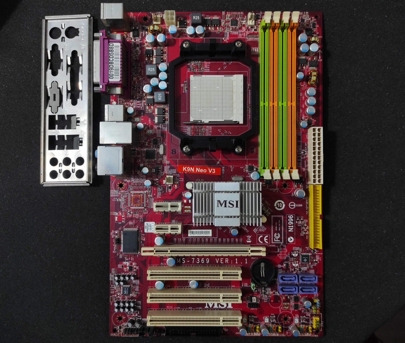 MSI K9N Neo V3 MS-7369 Socket AM2 ATX DDR2 Motherboard Nvidia nForce 560 Chipset