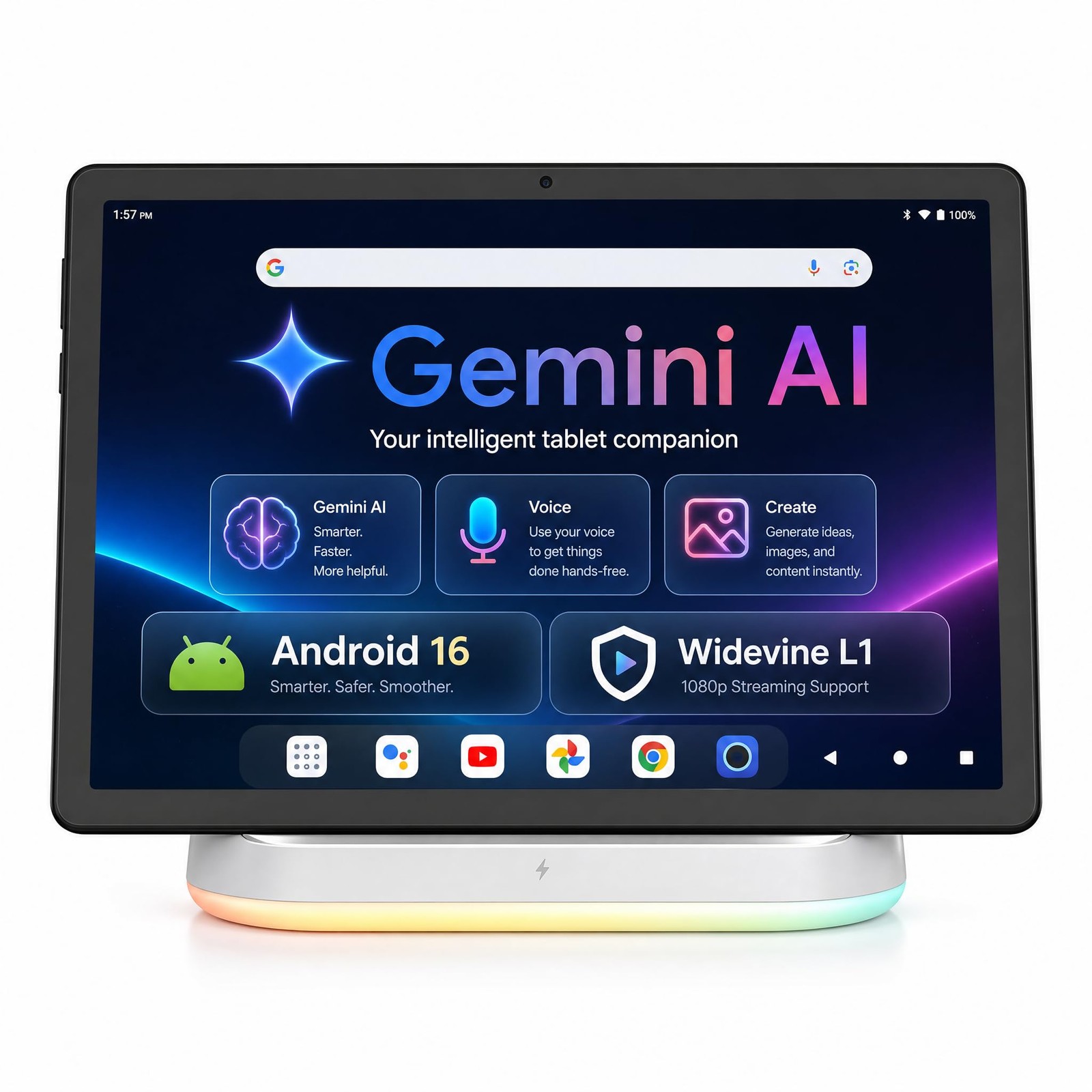 Jeazans 2026 Upgraded Android 16 Tablet with 64GB+1TB Expand, 10.1 inch Table...