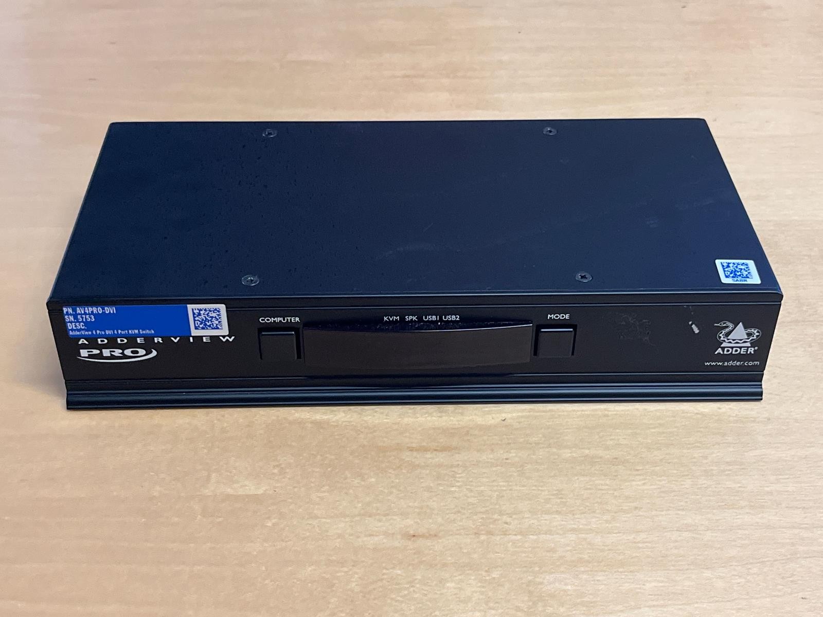 ADDER AV4PRO-DVI ADDERVIEWPRO