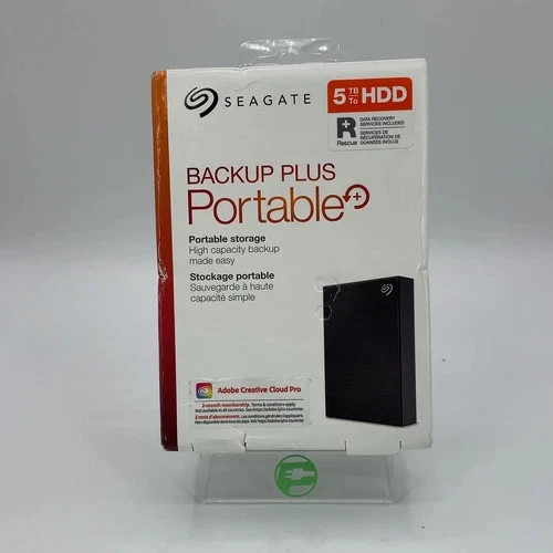 New Seagate 2.5" Backup Plus Portable 5TB USB 3.1 HDD STHP5000400