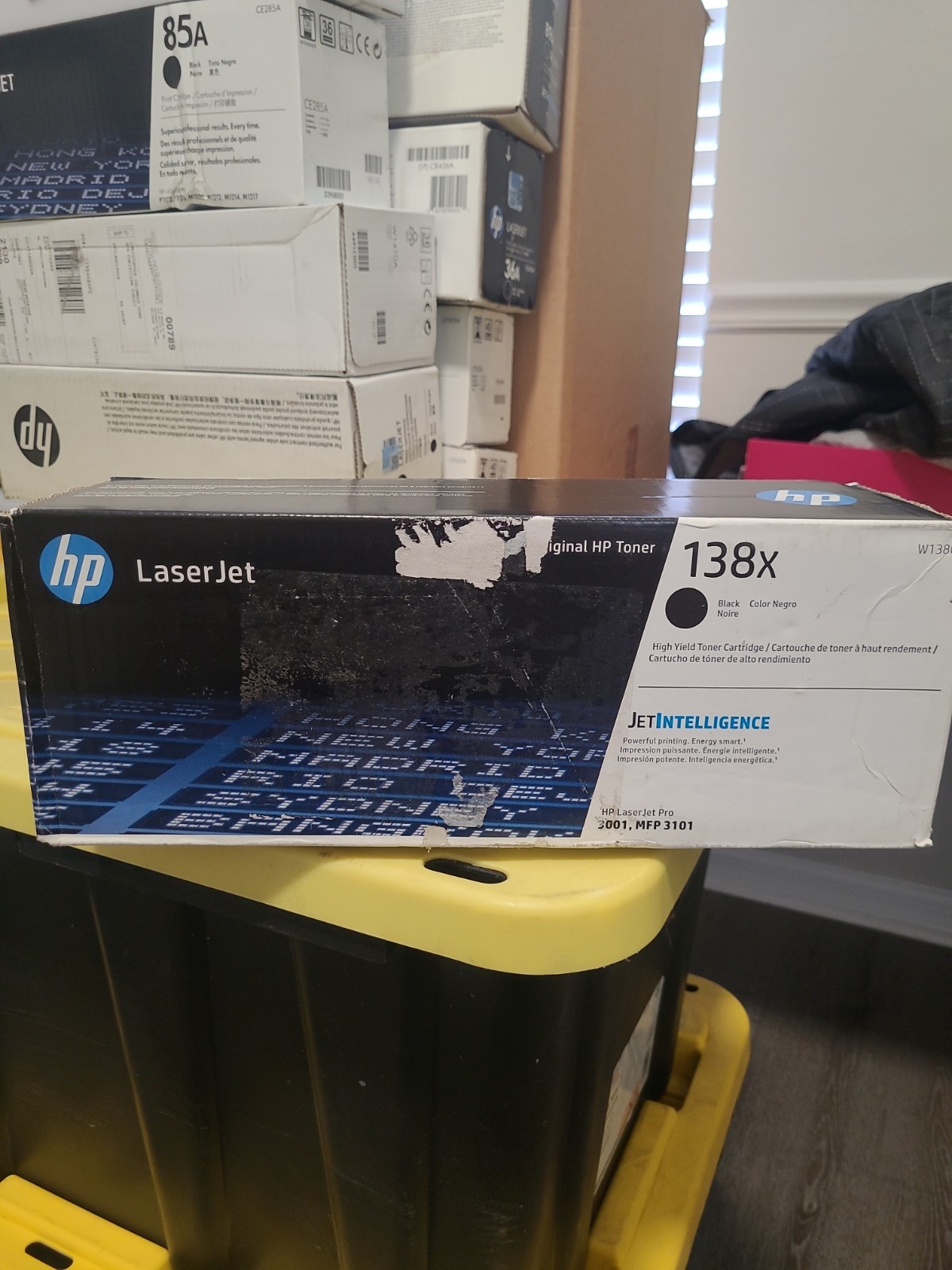 HP 138X High-Yield Replacement Toner Cartridge - Black (W1380X) New
