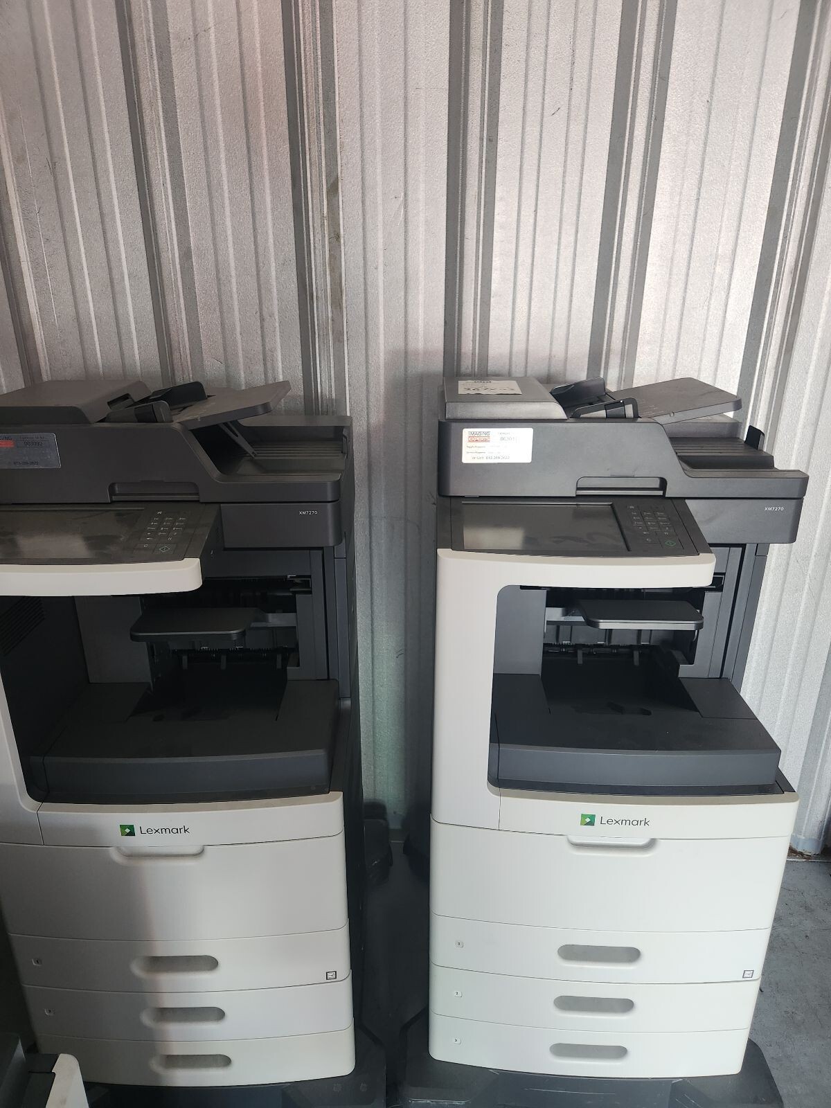 Lexmark XM7270 Monochrome Laser Printer MFP Copier, Printer works great