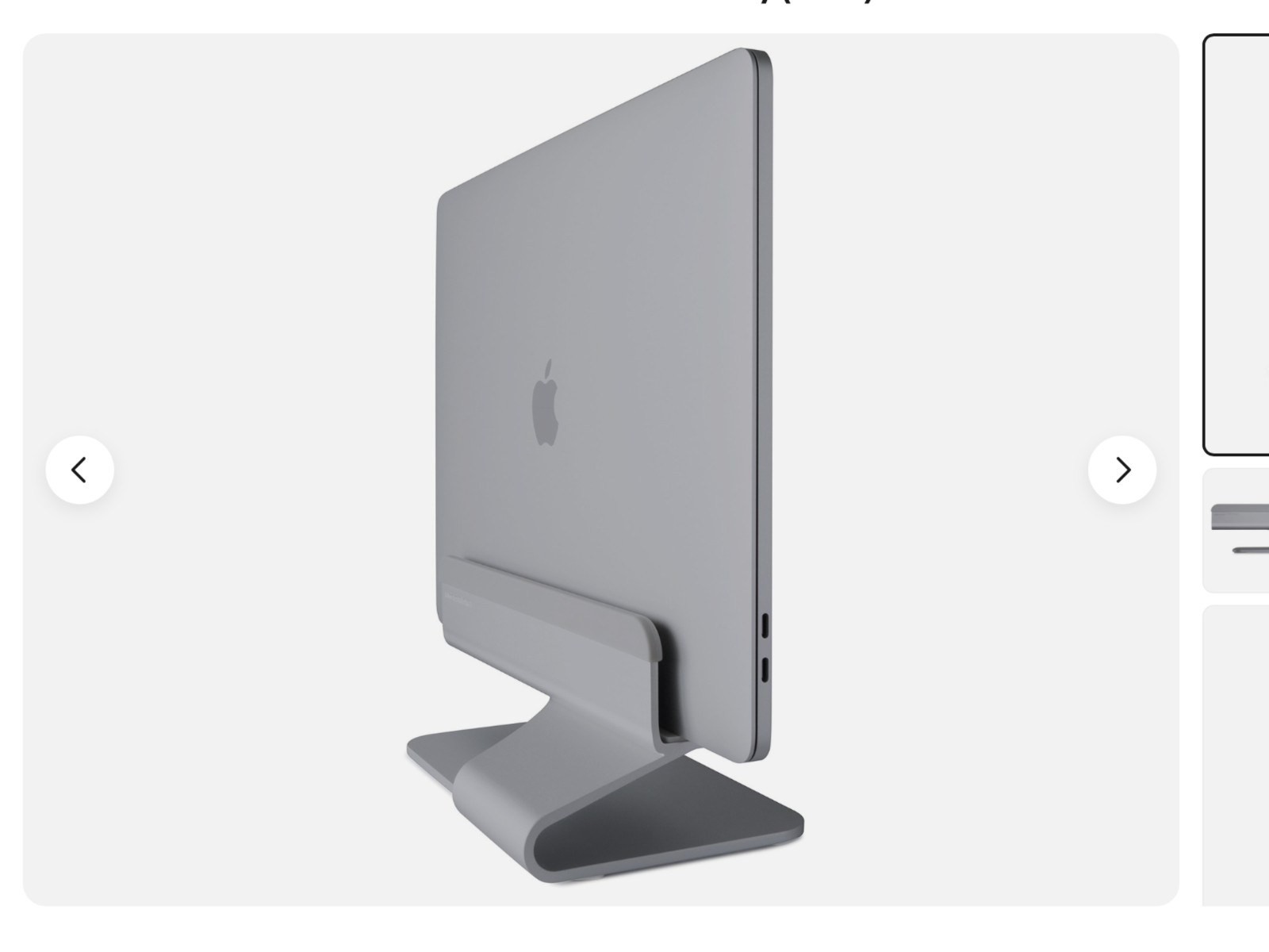 Rain Design Mtower Vertical Laptop Stand (Space Gray) Apple MacBook, also Laptop