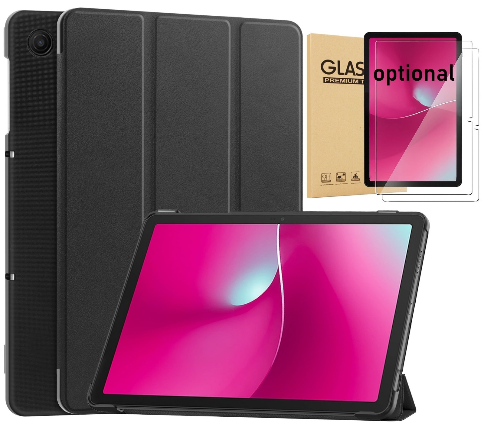 Case for T-Mobile Revvl Tab 2 Tablet 10.1" 2025 Shockproof Stand Cover + Stylus