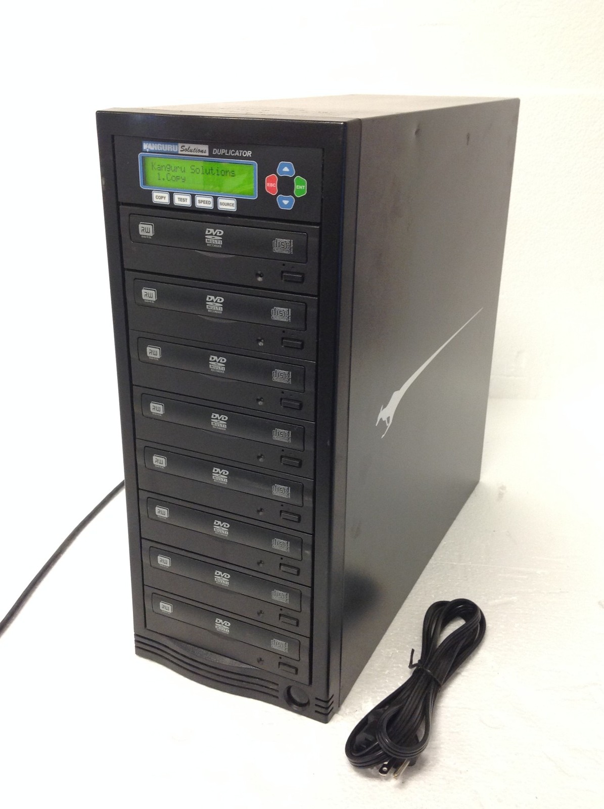 Kanguru Solutions Duplicator 1-7 DVD Disk Duplicator w/ USB SATA, 