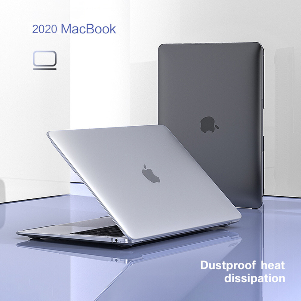 Fits MacBook Pro 13-inch (Pro,Air, 2018-2019-2020) Rugged Clear Case Armor Shell