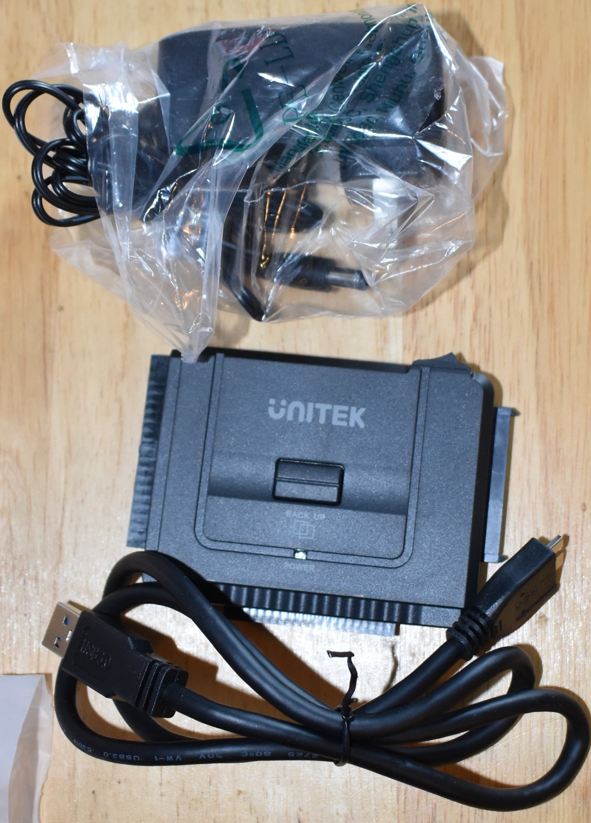 UNITEK Adapters USB 3.0 To IDE Sata Converter Hard Drive Adapter New in box