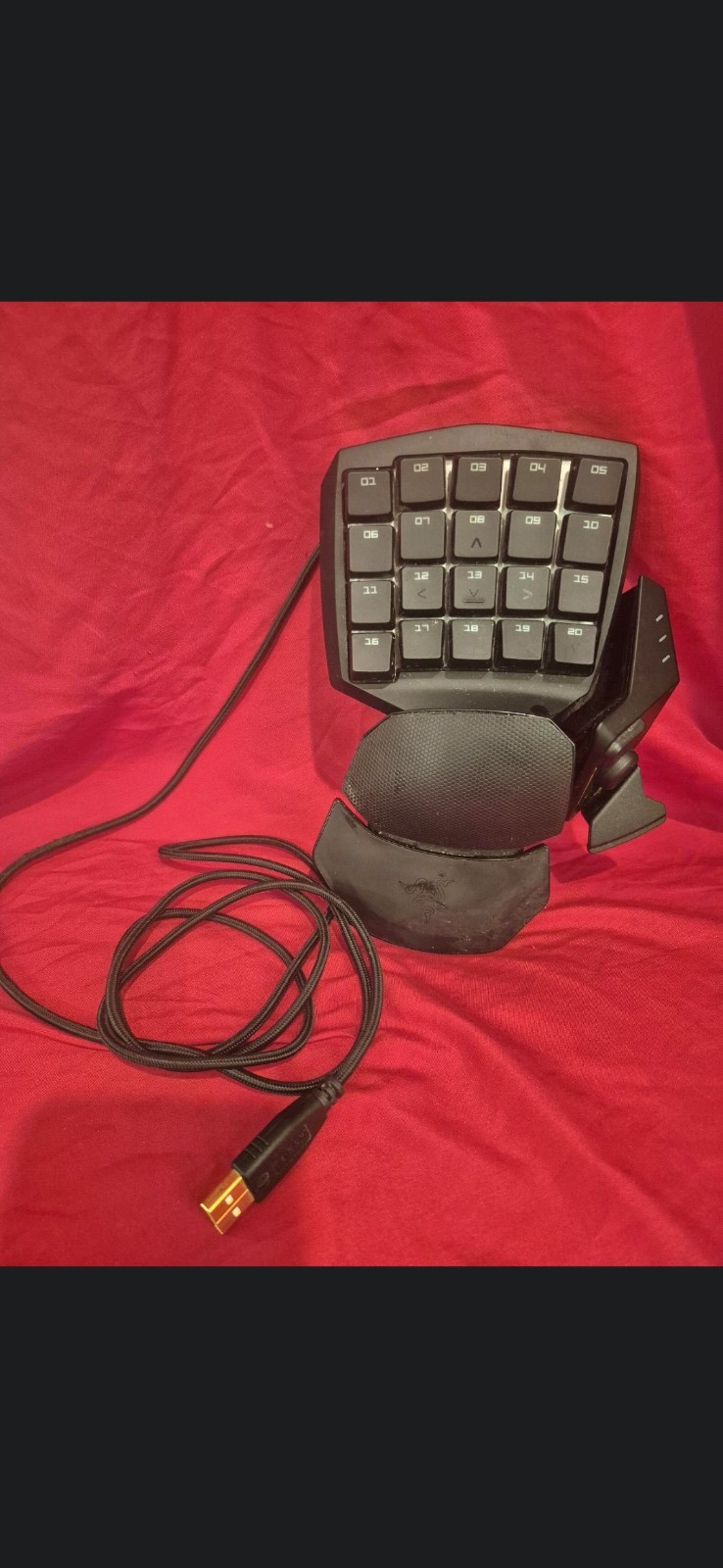 Razer RZ07-01440100-R3U1 Orbweaver Chroma Adjustable  Mechanical Gaming Keypad