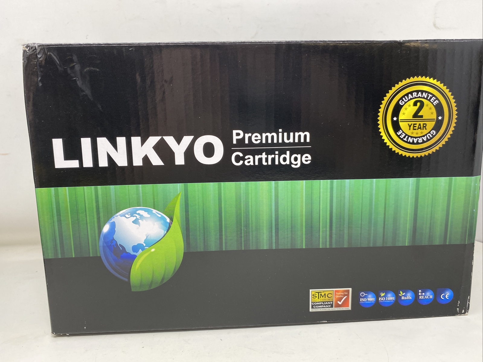 (2) Linkyo Premium Ink Cartridges LY-BR-V3TN660D Open Box Sealed Packages
