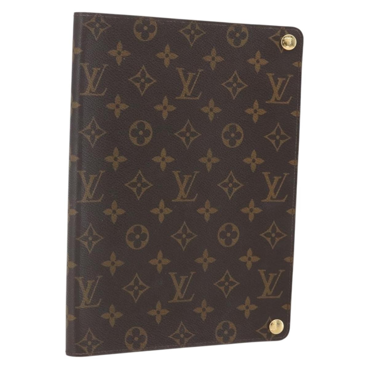 LOUIS VUITTON Monogram Etui iPad Case M93803 LV Auth 165646