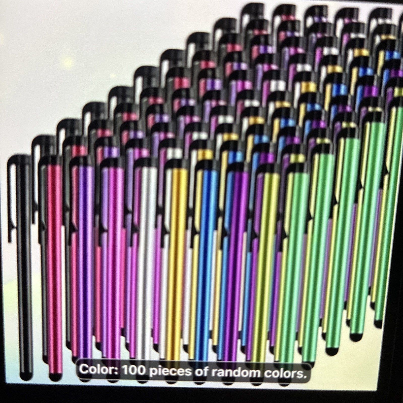 100 Pack  Screen Pen Stylus Drawing Universal  iPhone iPad Samsung Tablet Phone