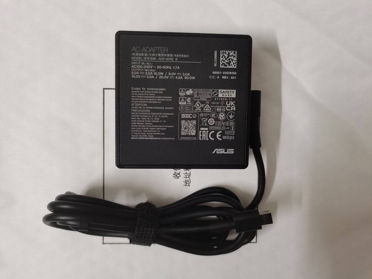 For ASUS ExpertBook Ultra B9406CAA 20V 4.5A ADP-90RE B 90W AC Adapter Original