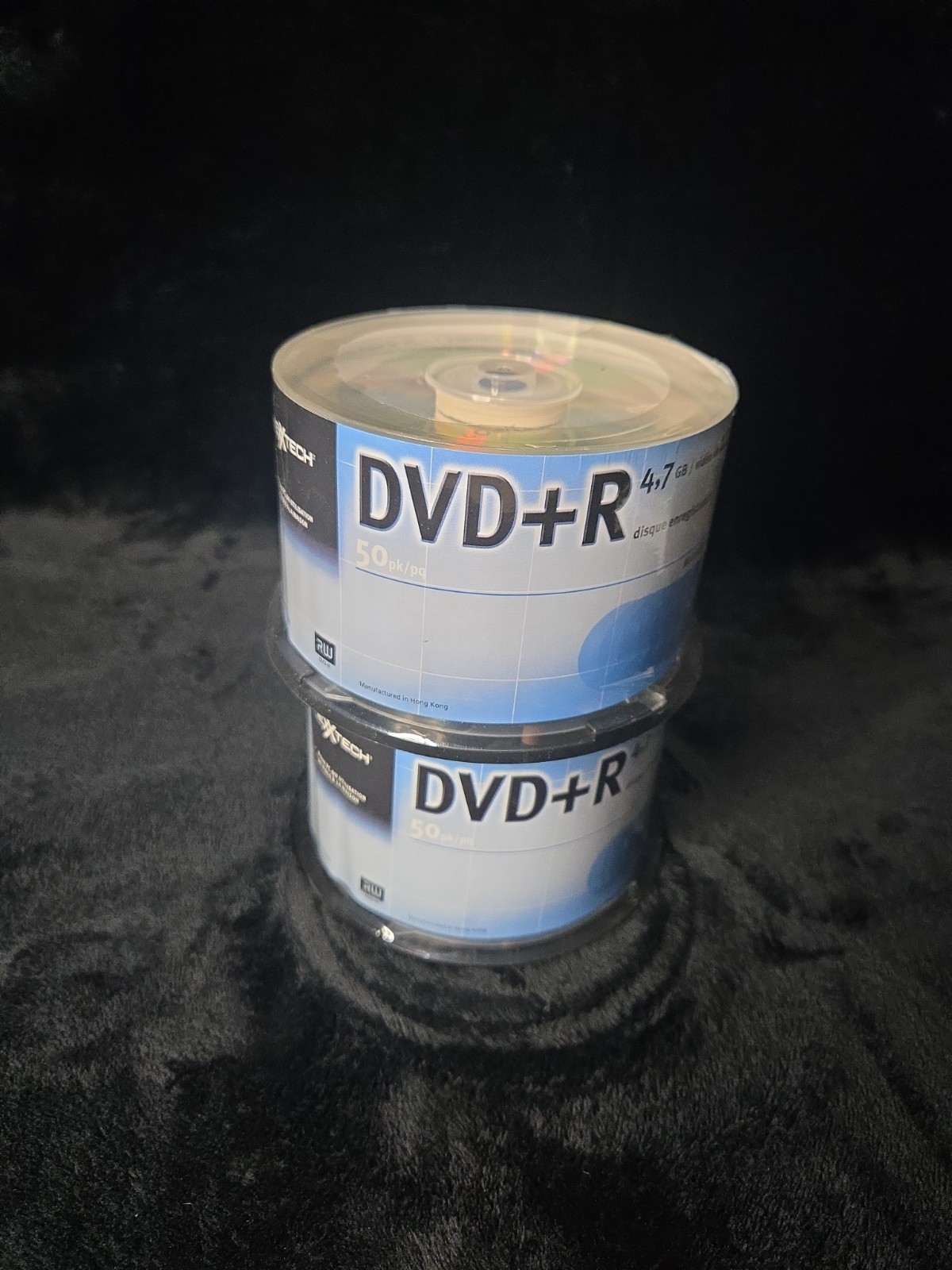 Nexxtech DVD+R 2 50 Disc Spindle Packs 4.7GB 8x 120 Minute Factory Sealed New