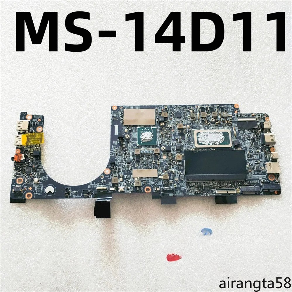 MS-14D11 FOR MSI Modern 14 B10mw LAPTOP MOTHERBOARD WITH I5-10210U CPU TEST OK