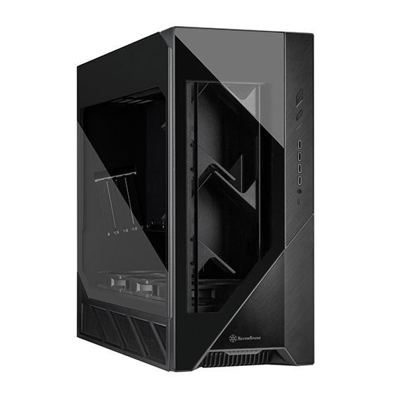 Silverstone SST-ALF2B-G (Black) ALTA F1 Stack Effect Design XL-ATX/SSI-EEB Case
