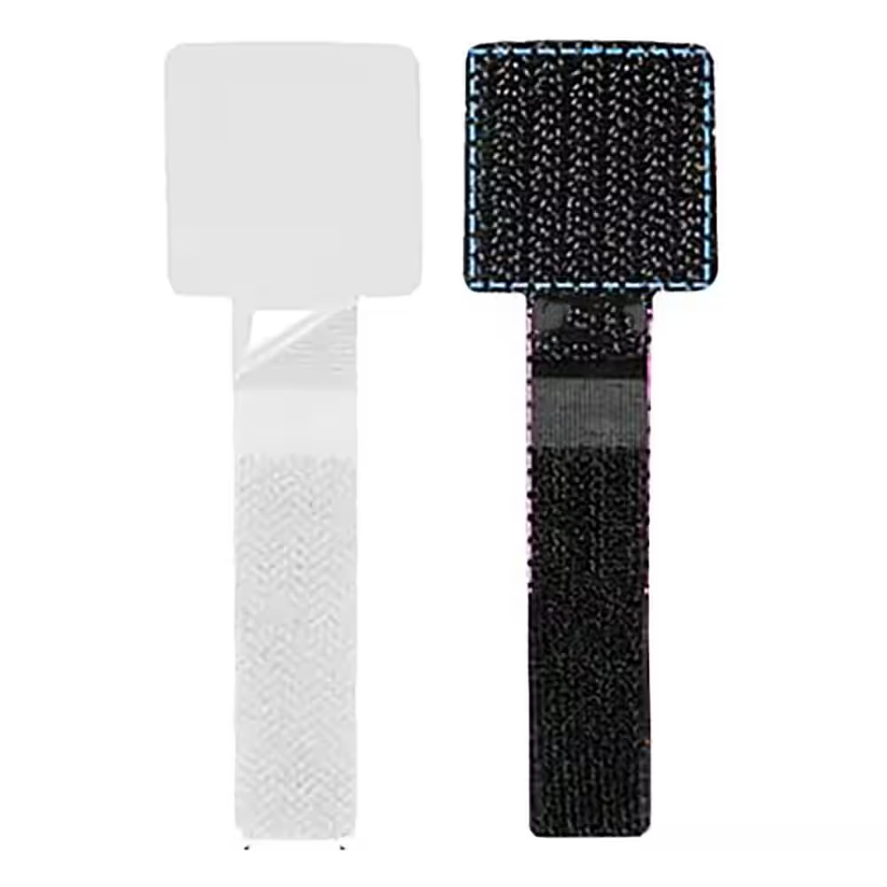 Upgrade 48 PCS under Desk Cable Management Wire Organizers Sticky Back Self Adhe