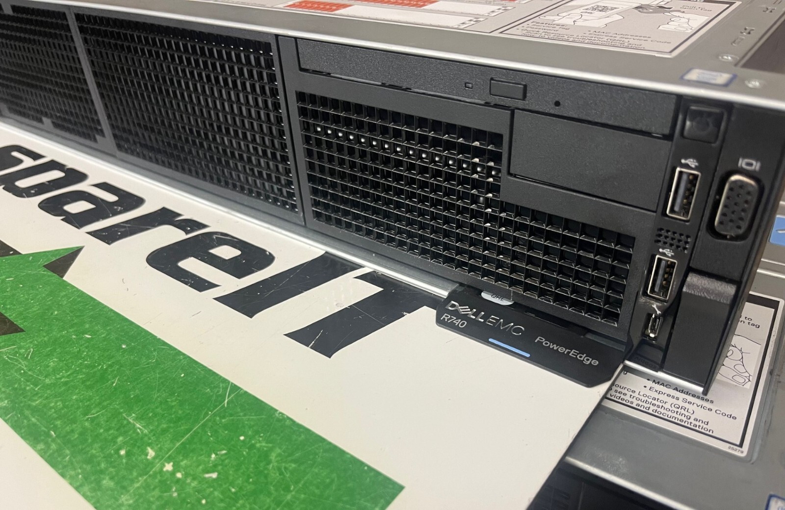 Dell R740 Server Diskless Config 2x Silver 4110 & 750W AC P/S  No RAM/HDD
