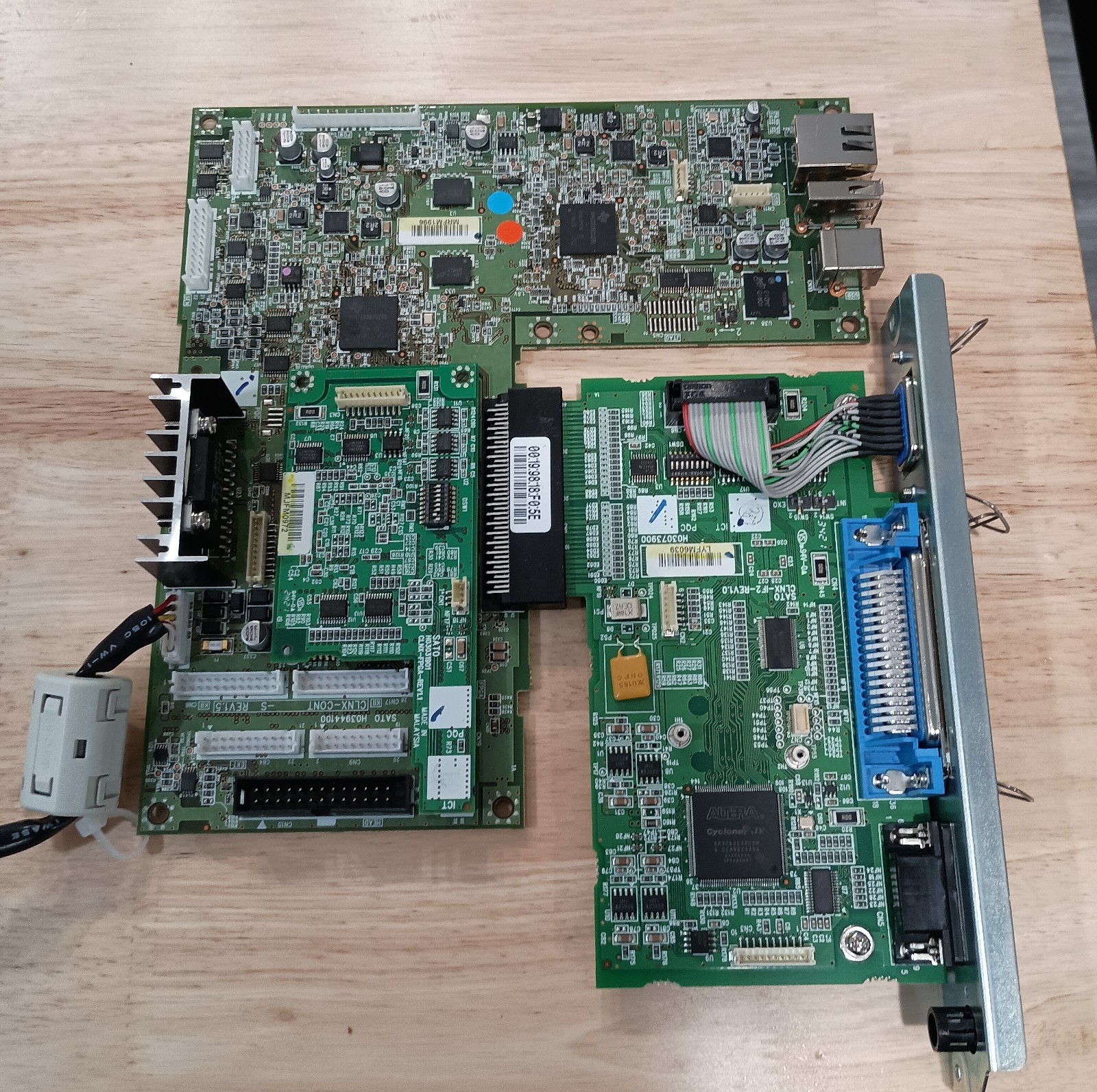 Genuine SATO CL4NX Plus Printer Wireless Parallel Serial Interface Card CLNX-IF2
